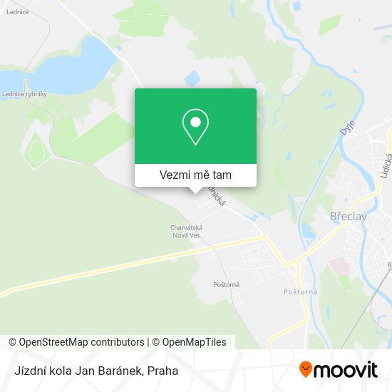 Jízdní kola Jan Baránek mapa