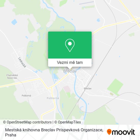 Mestská knihovna Breclav Príspevková Organizace mapa