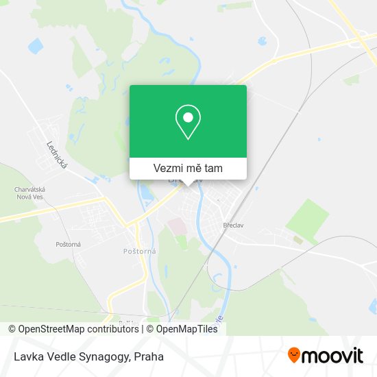 Lavka Vedle Synagogy mapa