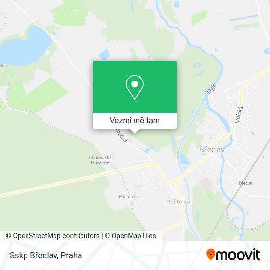 Sskp Břeclav mapa