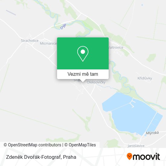 Zdeněk Dvořák-Fotograf mapa