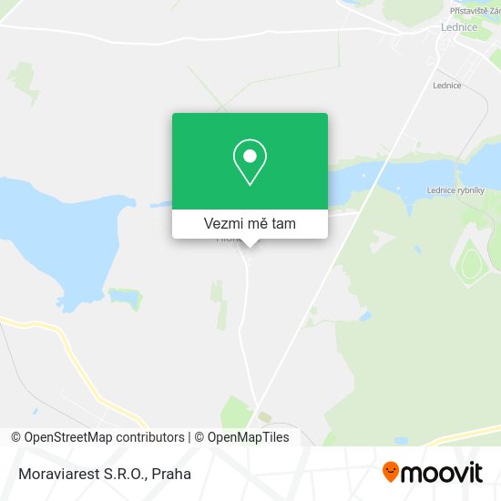 Moraviarest S.R.O. mapa