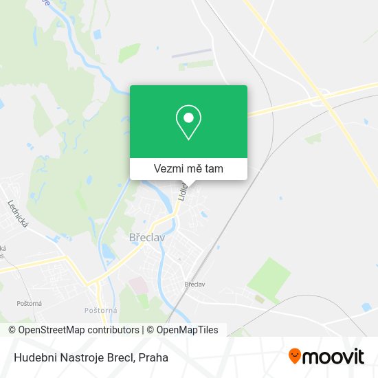 Hudebni Nastroje Brecl mapa