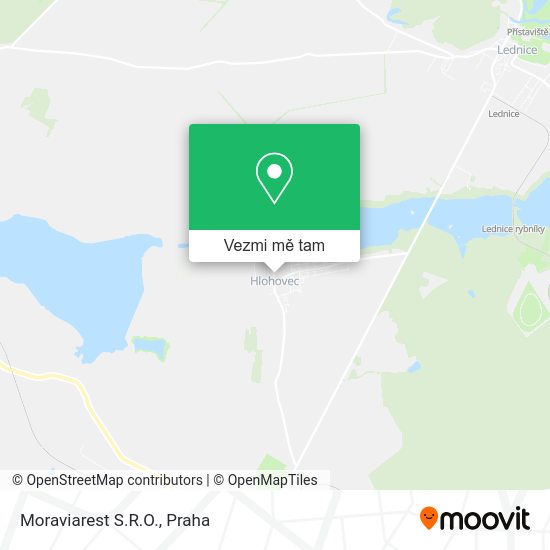 Moraviarest S.R.O. mapa