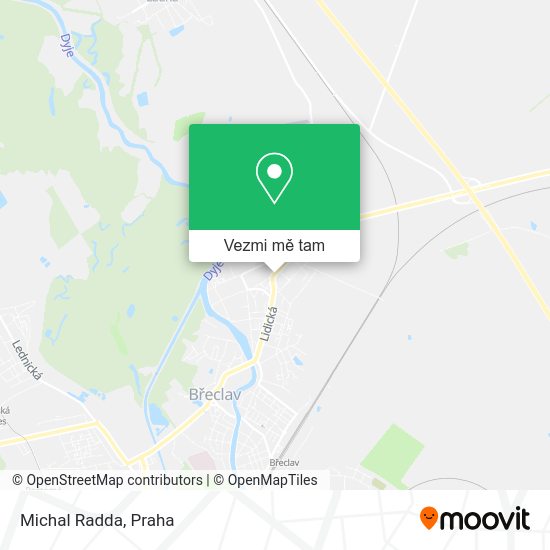 Michal Radda mapa