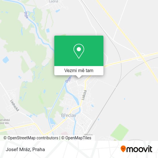 Josef Mráz mapa