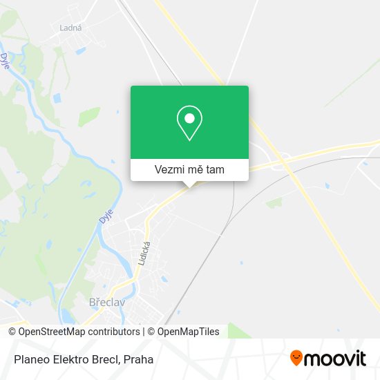 Planeo Elektro Brecl mapa