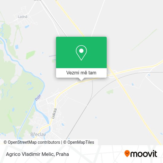 Agrico Vladimir Melic mapa