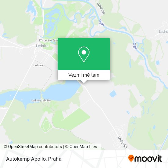 Autokemp Apollo mapa