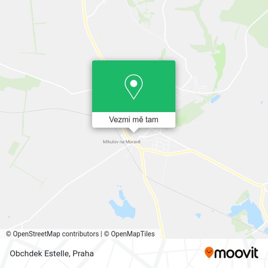 Obchdek Estelle mapa