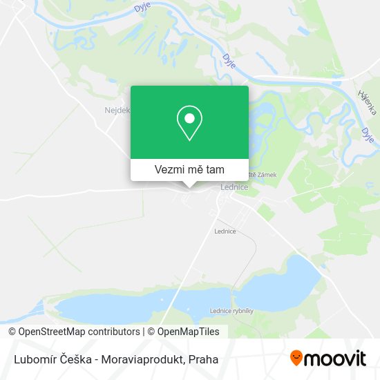 Lubomír Češka - Moraviaprodukt mapa