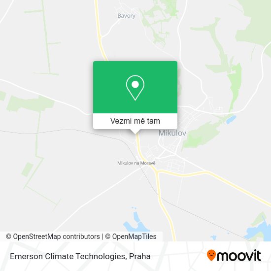 Emerson Climate Technologies mapa