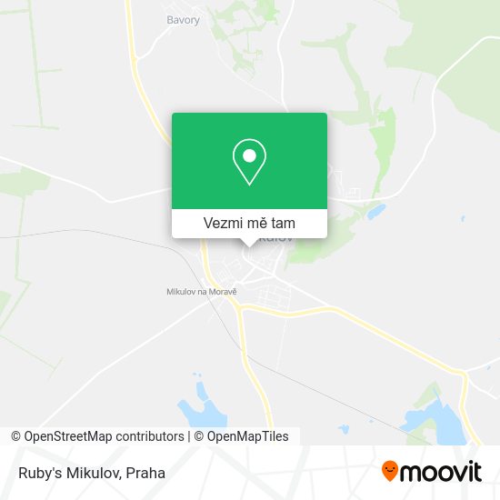 Ruby's Mikulov mapa