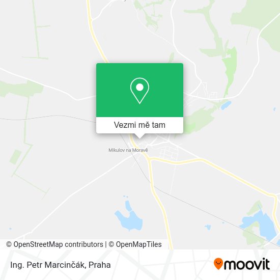 Ing. Petr Marcinčák mapa