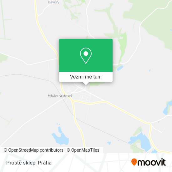 Prostě sklep mapa
