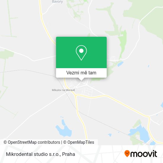 Mikrodental studio s.r.o. mapa