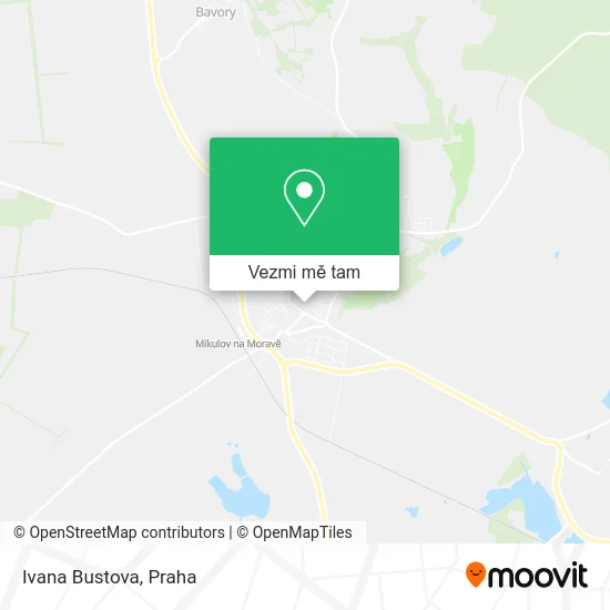 Ivana Bustova mapa