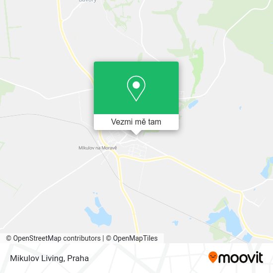 Mikulov Living mapa