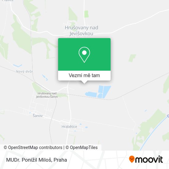 MUDr. Ponížil Miloš mapa