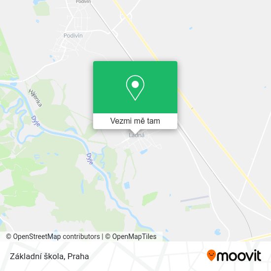 Základní škola mapa