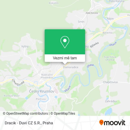 Dracik - Duvi CZ S.R. mapa