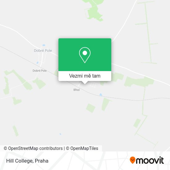 Hill College mapa