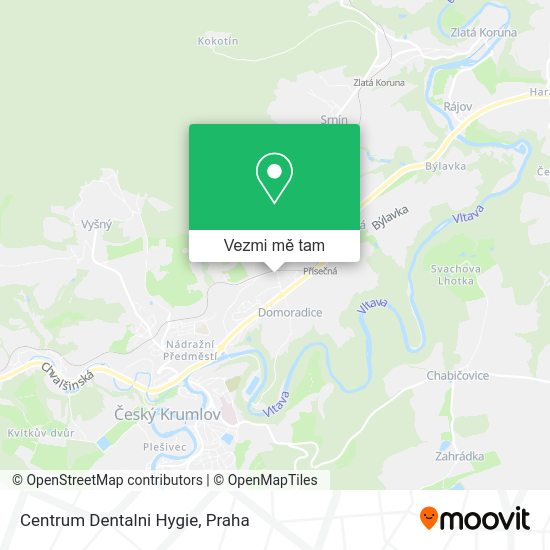 Centrum Dentalni Hygie mapa