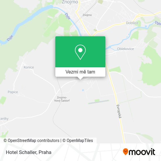 Hotel Schaller mapa