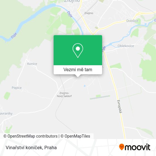 Vinařství koníček mapa