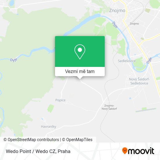 Wedo Point / Wedo CZ mapa