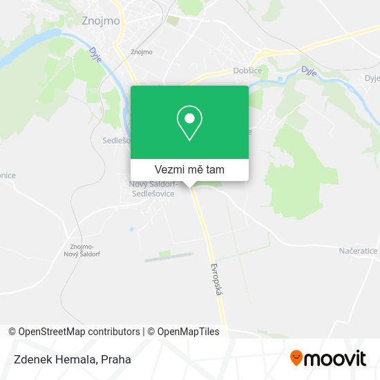 Zdenek Hemala mapa