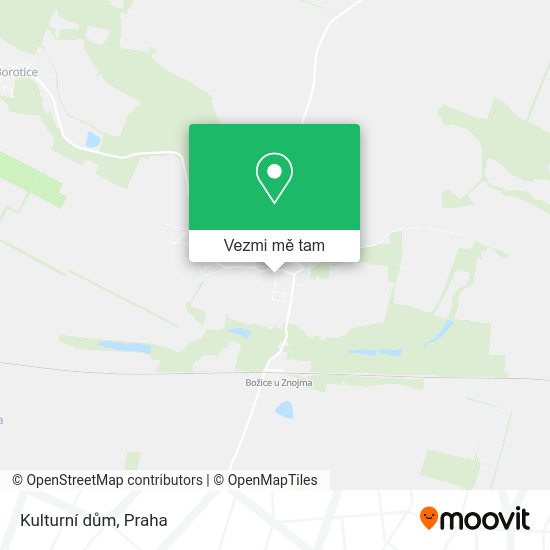 Kulturní dům mapa