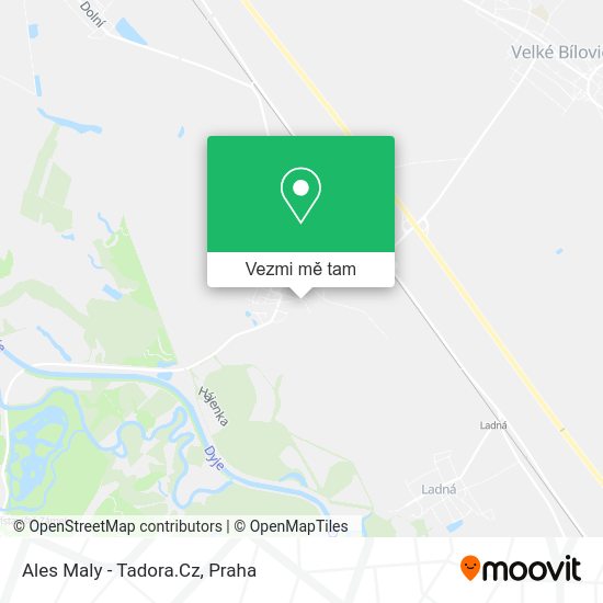 Ales Maly - Tadora.Cz mapa