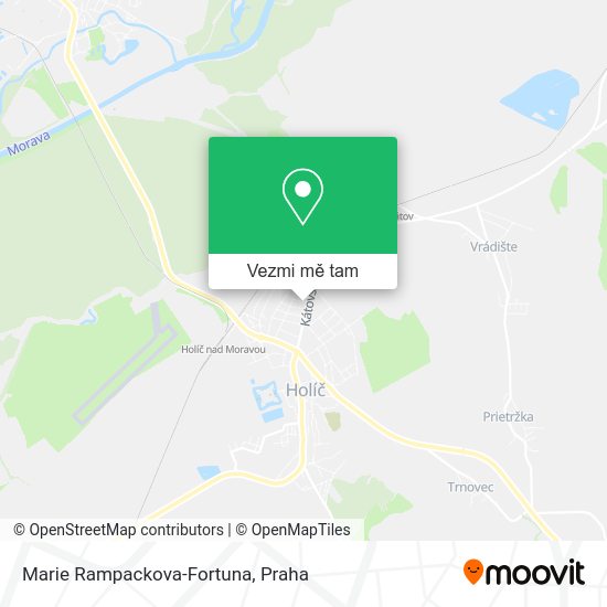 Marie Rampackova-Fortuna mapa