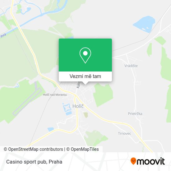Casino sport pub mapa
