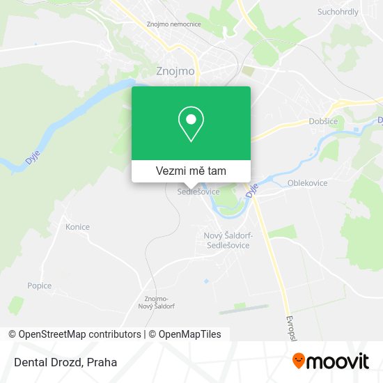 Dental Drozd mapa