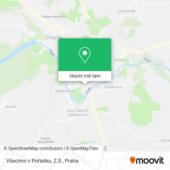 Všechno v Pořádku, Z.S. mapa