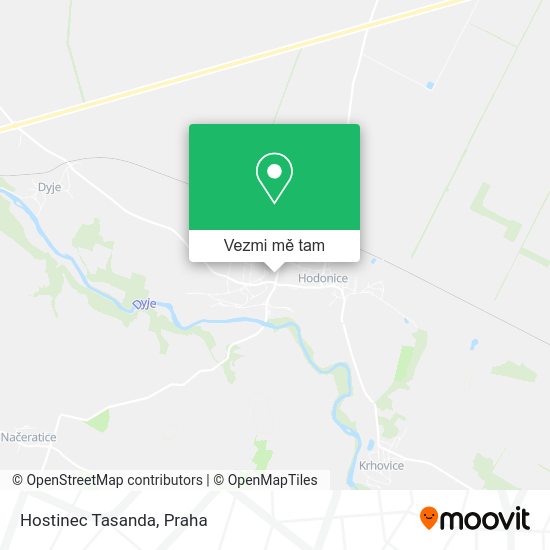 Hostinec Tasanda mapa