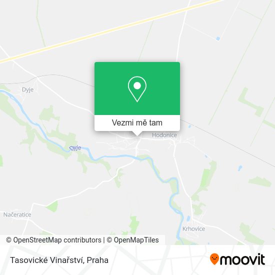 Tasovické Vinařství mapa