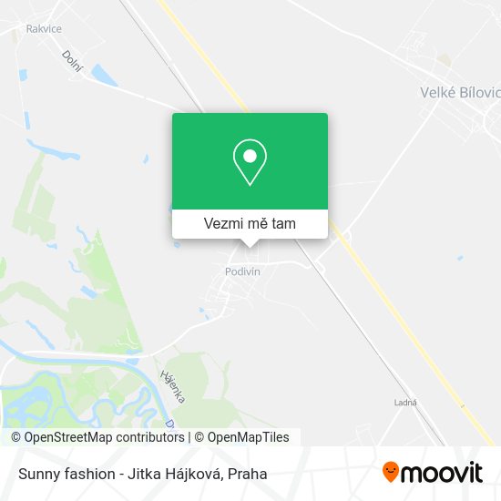 Sunny fashion - Jitka Hájková mapa