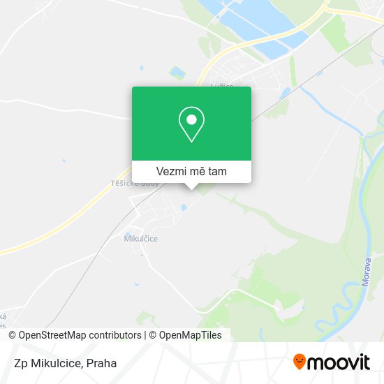 Zp Mikulcice mapa
