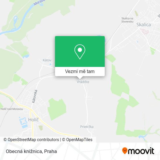 Obecná knižnica mapa
