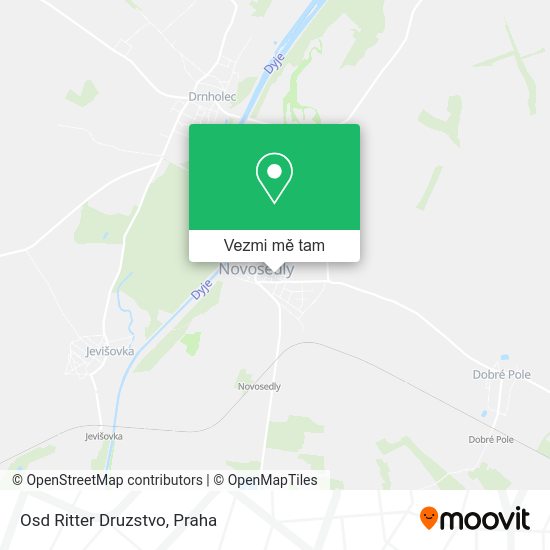 Osd Ritter Druzstvo mapa
