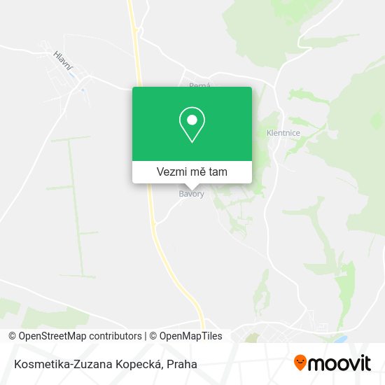 Kosmetika-Zuzana Kopecká mapa
