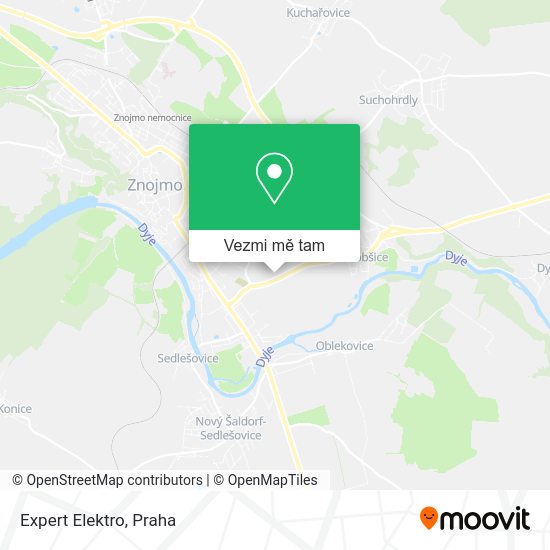 Expert Elektro mapa