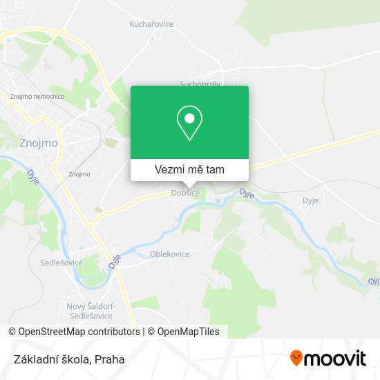 Základní škola mapa