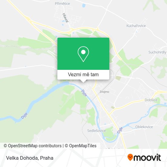 Velka Dohoda mapa