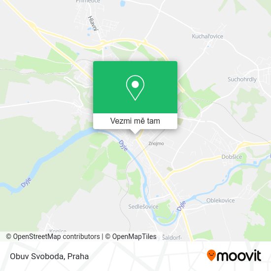 Obuv Svoboda mapa