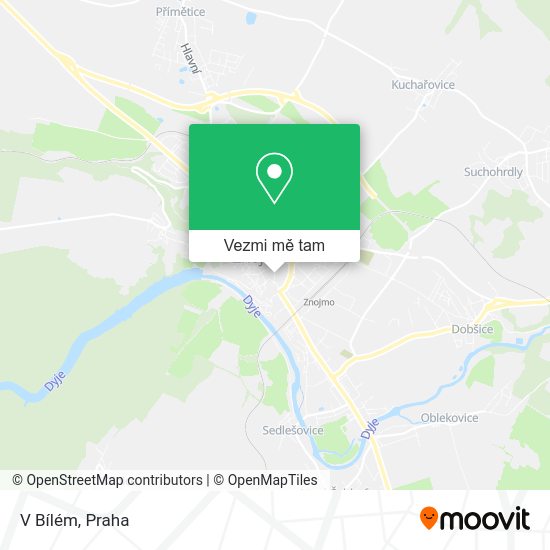 V Bílém mapa
