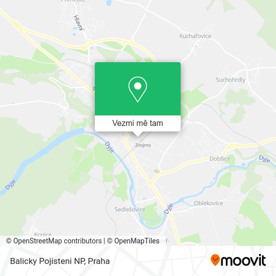 Balicky Pojisteni NP mapa